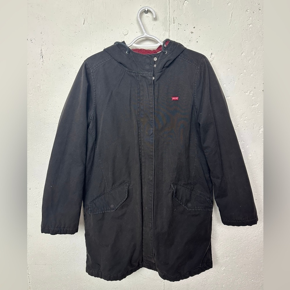 Levi's Black Hooded Jacket